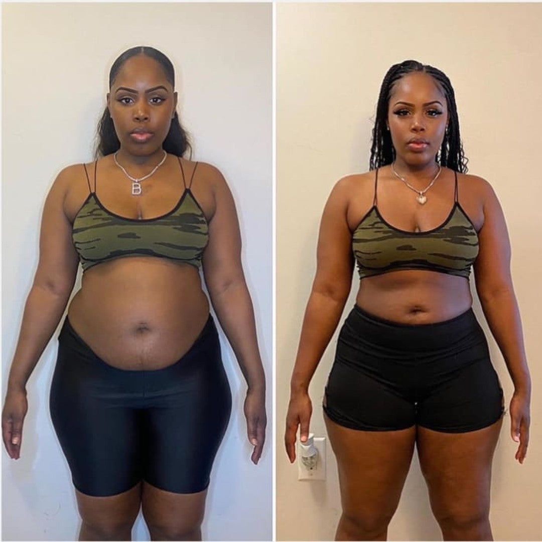 Blessing’s weight-loss progress