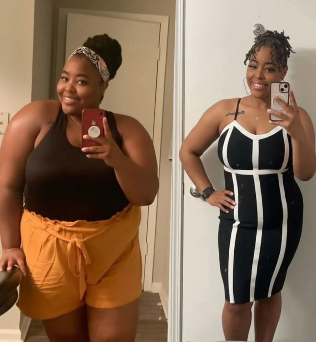 Adaora after three weeks on the reset